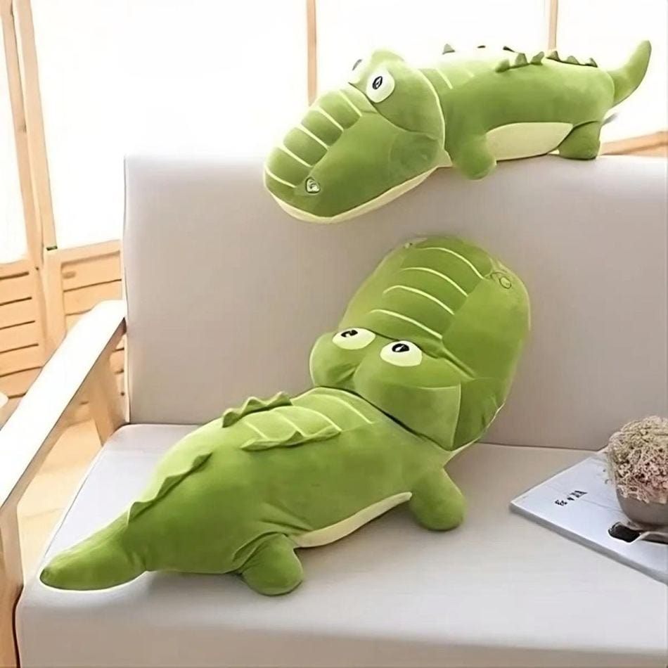 La Peluche Peluche crocodile géante
