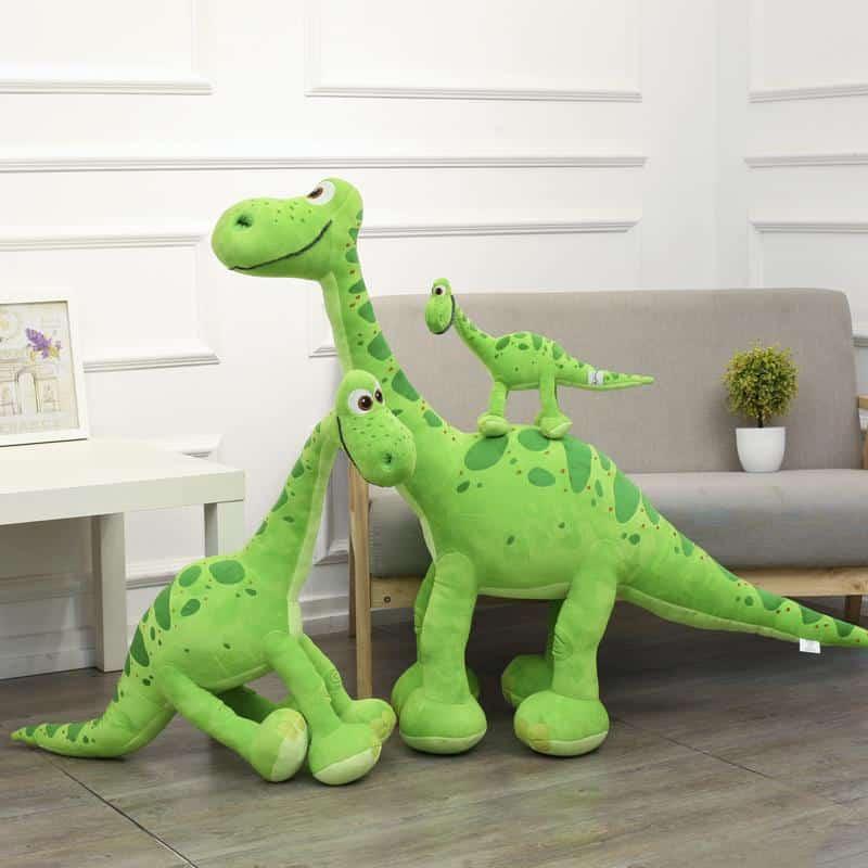 La Peluche Peluche dinosaure Arlo vert
