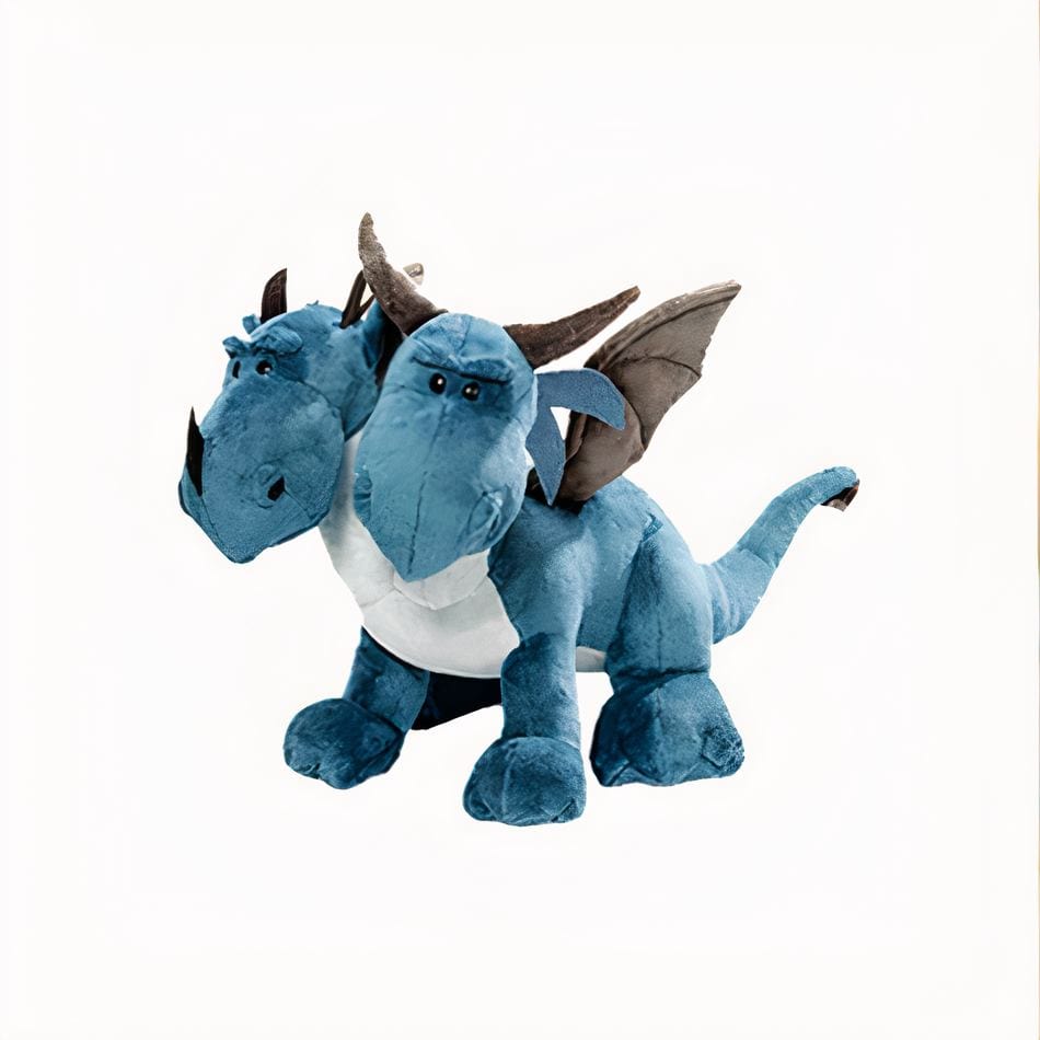 La Peluche Peluche dragon deux têtes