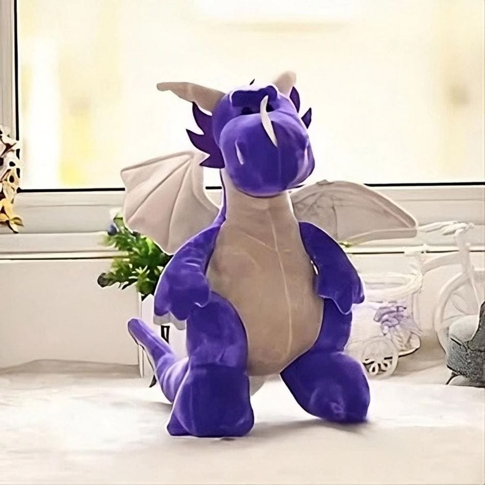 La Peluche Peluche dragon violet