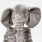 La Peluche Peluche éléphant oreiller grise