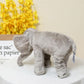 La Peluche Peluche éléphant oreiller grise