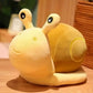 La Peluche Peluche escargot jaune