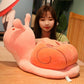 La Peluche Peluche escargot rose
