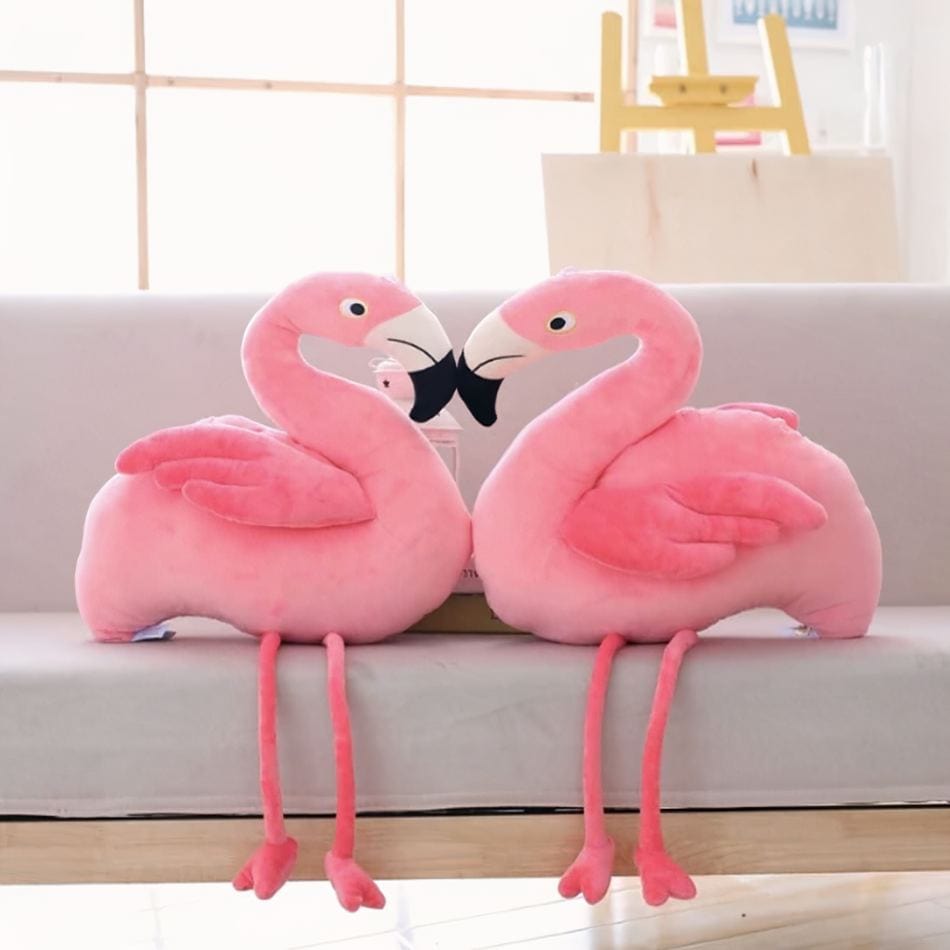La Peluche Peluche flamant rose mignon