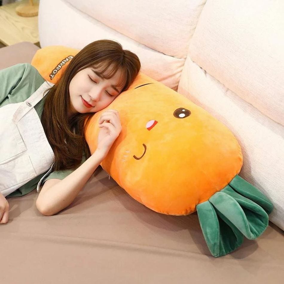 La Peluche Peluche géante carotte oreiller