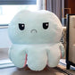 La Peluche Peluche géante pieuvre réversible