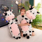 La Peluche Peluche géante vache mouchetée