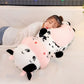 La Peluche Peluche géante vache mouchetée