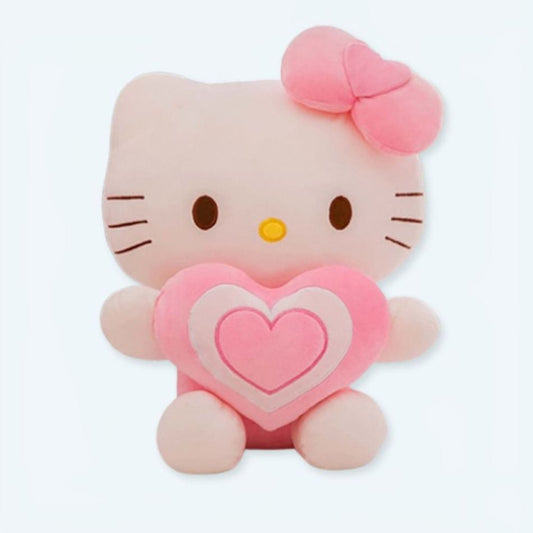 La Peluche Peluche Hello Kitty cœur