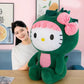 La Peluche Peluche Hello Kitty en dinosaure