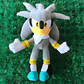 La Peluche Peluche hérisson Silver Sonic