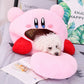 La Peluche Peluche Kirby bouche ouverte