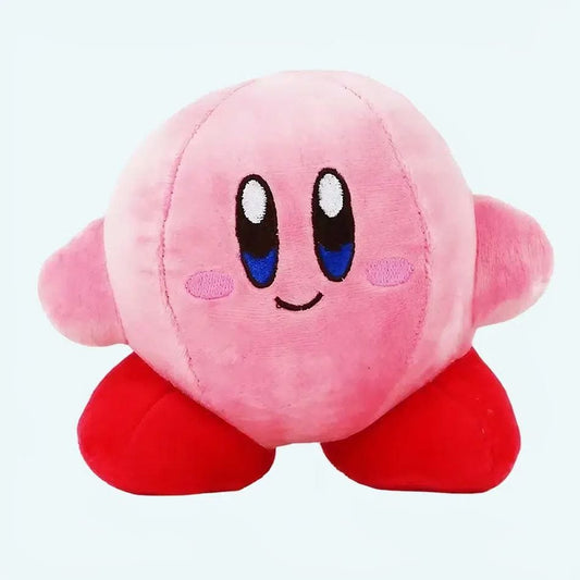 La Peluche Peluche Kirby rose heureuse