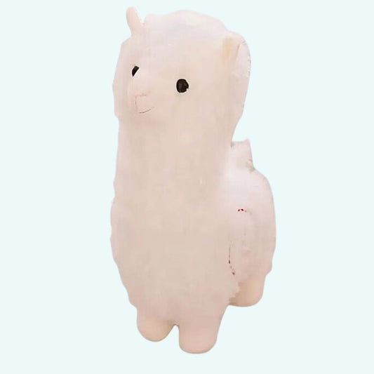La Peluche Peluche lama alpaga blanc