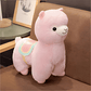 La Peluche Peluche lama rose