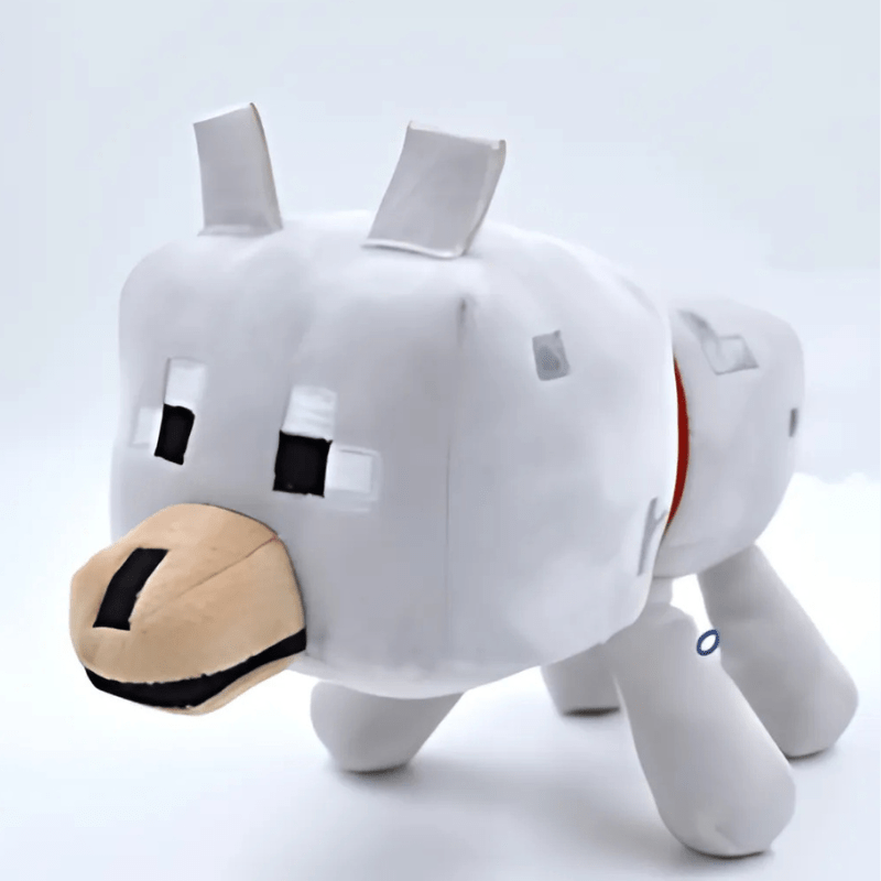 La Peluche Peluche loup de Minecraft