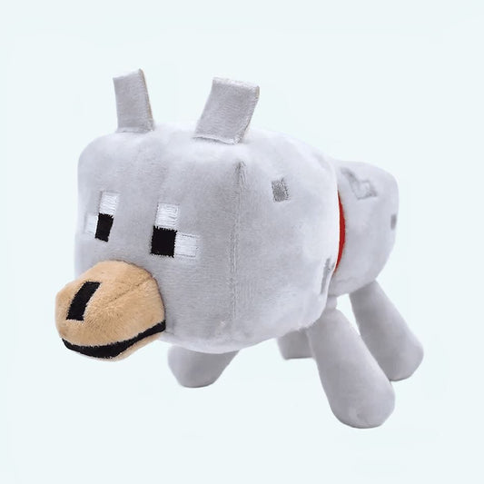 La Peluche Peluche loup de Minecraft