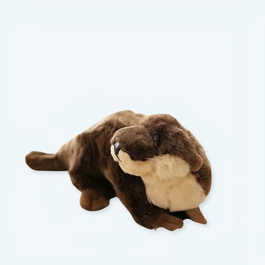 La Peluche Peluche loutre marron