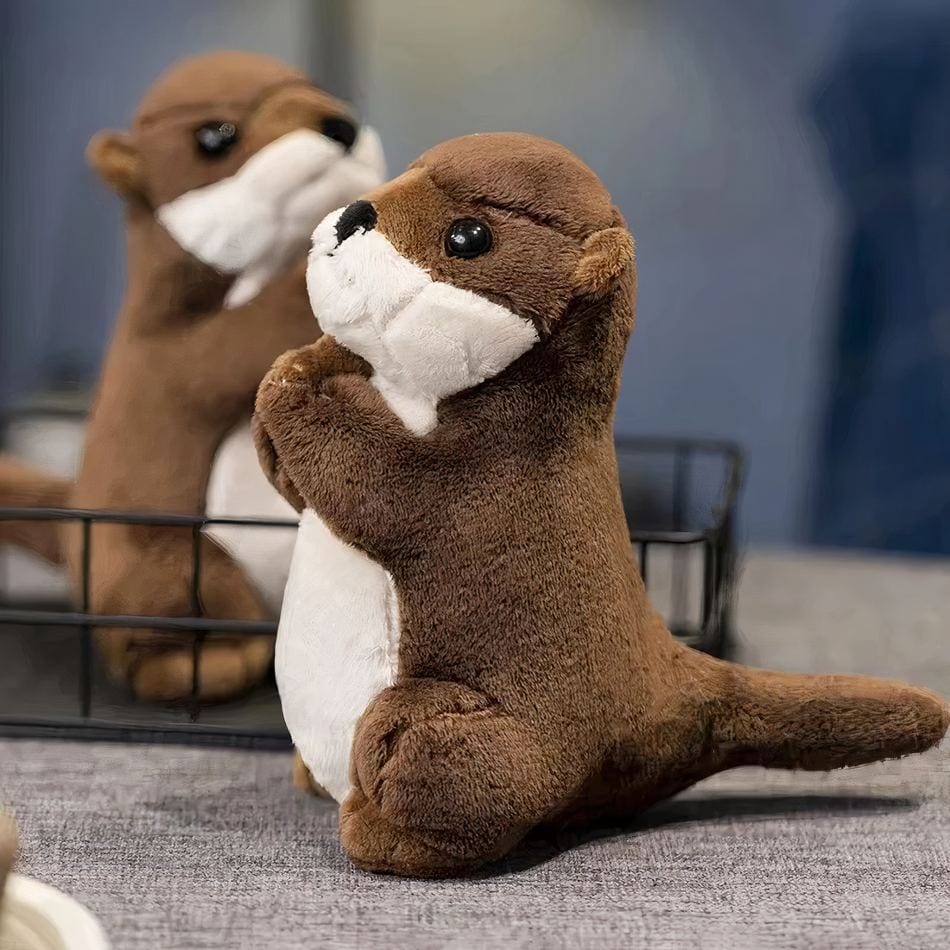 La Peluche Peluche loutre méditation