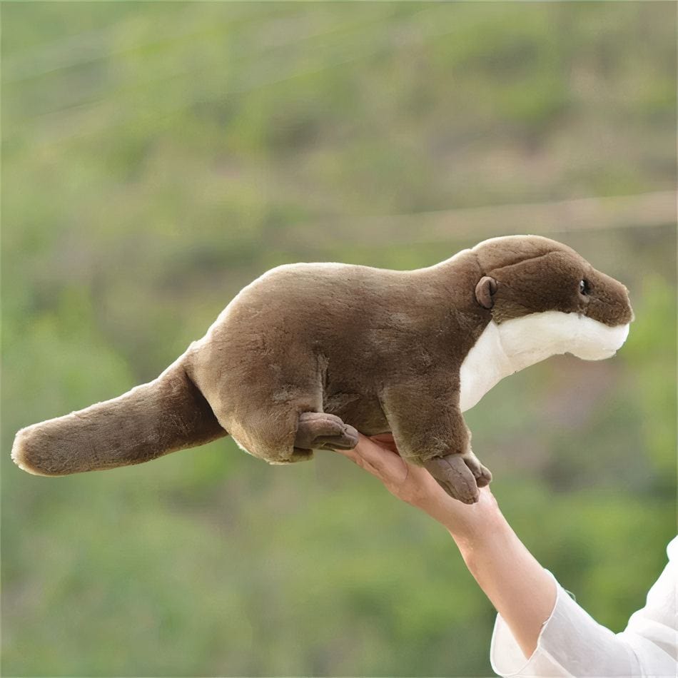 La Peluche Peluche loutre soyeuse