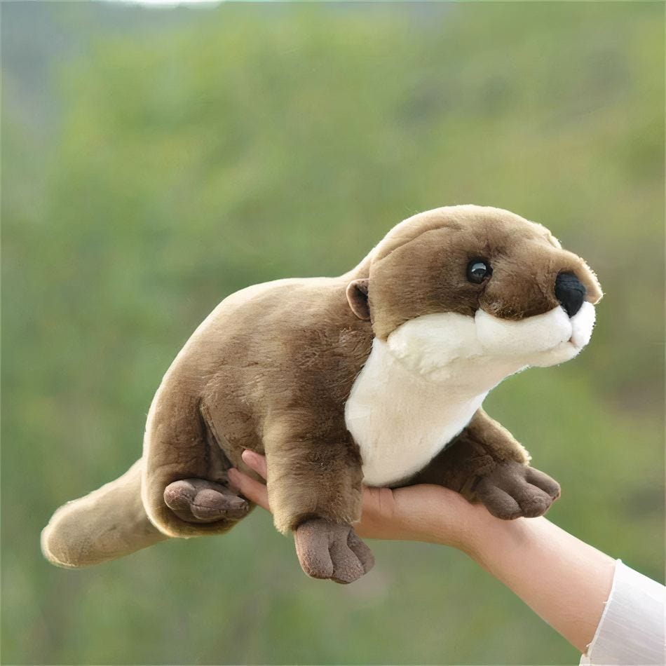 La Peluche Peluche loutre soyeuse