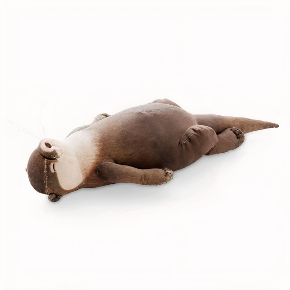 La Peluche Peluche loutre trousse