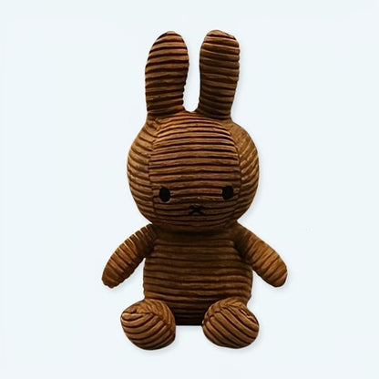 La Peluche Peluche Miffy marron côtelé