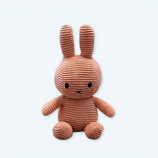 La Peluche Peluche Miffy rose côtelé