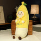 La Peluche Peluche oreiller banane Kawaii