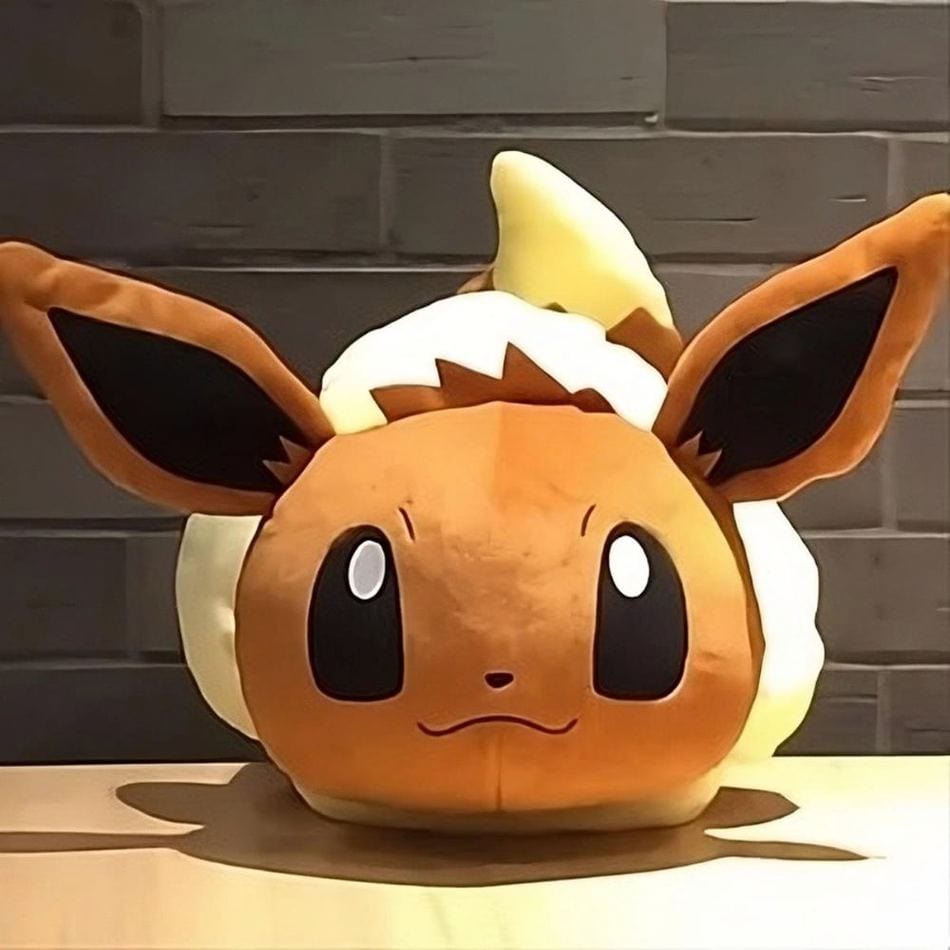 La Peluche Peluche oreiller Evoli mignon