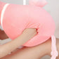 La Peluche Peluche oreiller flamant rose