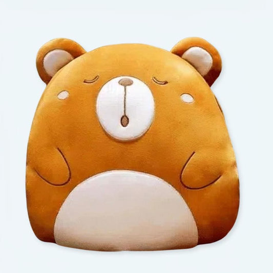 La Peluche Peluche oreiller forme ours
