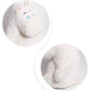 La Peluche Peluche oreiller hippopotame blanc
