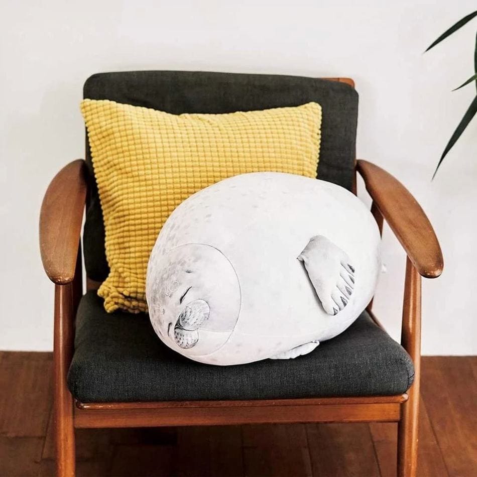 La Peluche Peluche oreiller phoque moellleux