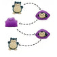 La Peluche Peluche oreiller Ronflex réversible