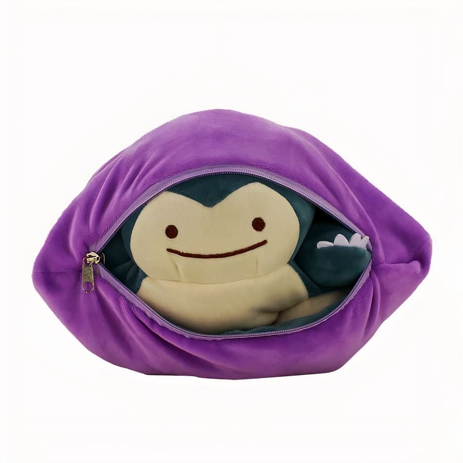 La Peluche Peluche oreiller Ronflex réversible