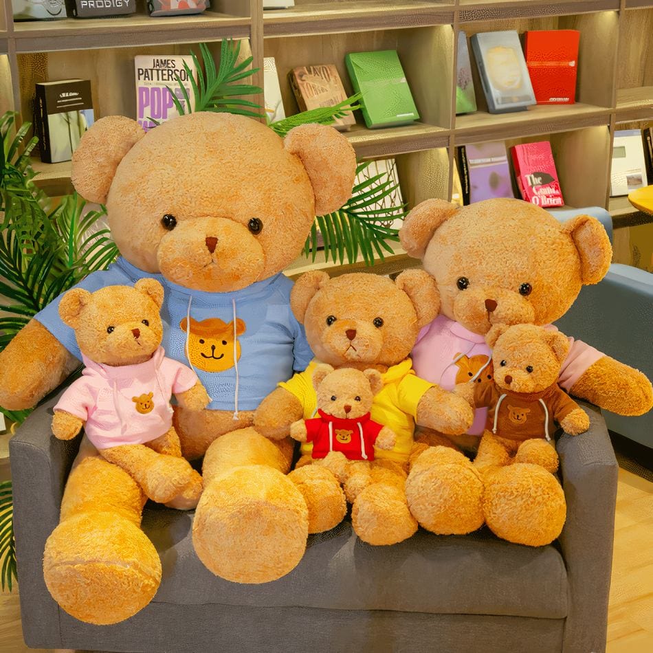 La Peluche Peluche ours avec pull