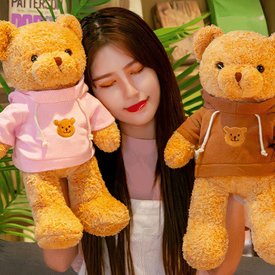 La Peluche Peluche ours avec pull