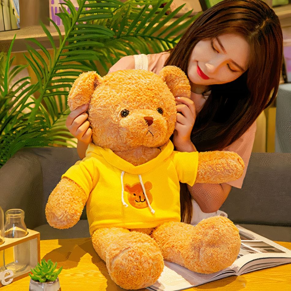 La Peluche Peluche ours avec pull