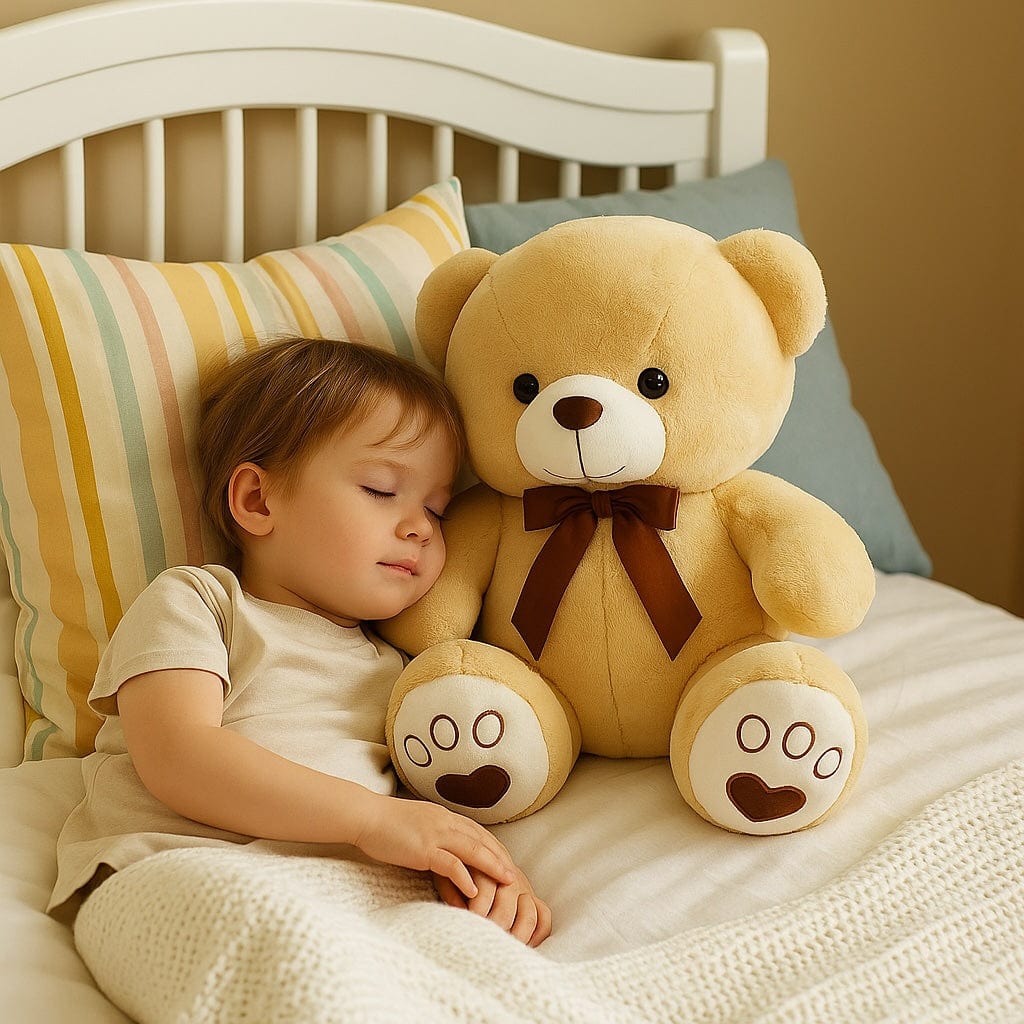 La Peluche Peluche ours beige mignon