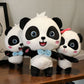 La Peluche Peluche panda Baby Bus doux