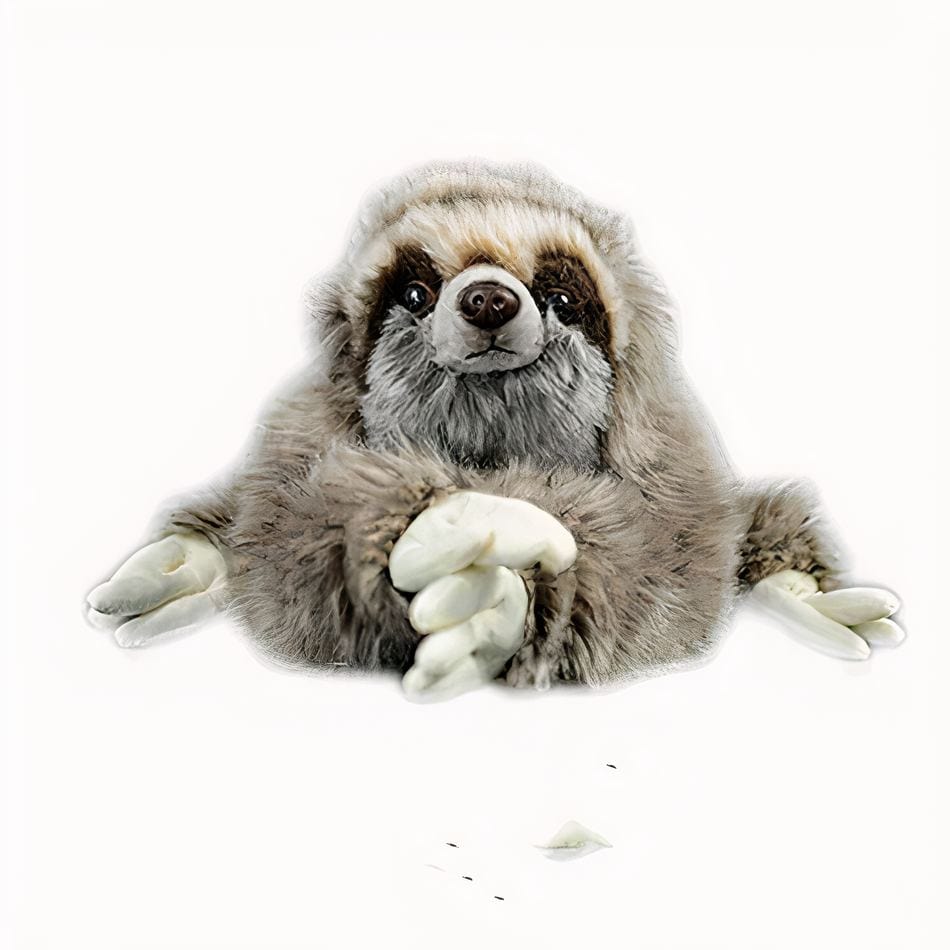La Peluche Peluche paresseux réaliste