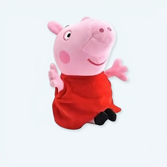 La Peluche Peluche Peppa Pig heureux