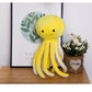 La Peluche Peluche poulpe jaune