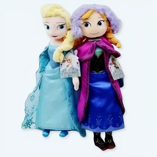 La Peluche Peluche princesses Elsa et Anna Disney