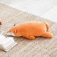La Peluche Peluche renard allongé