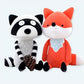 La Peluche Peluche renard douce