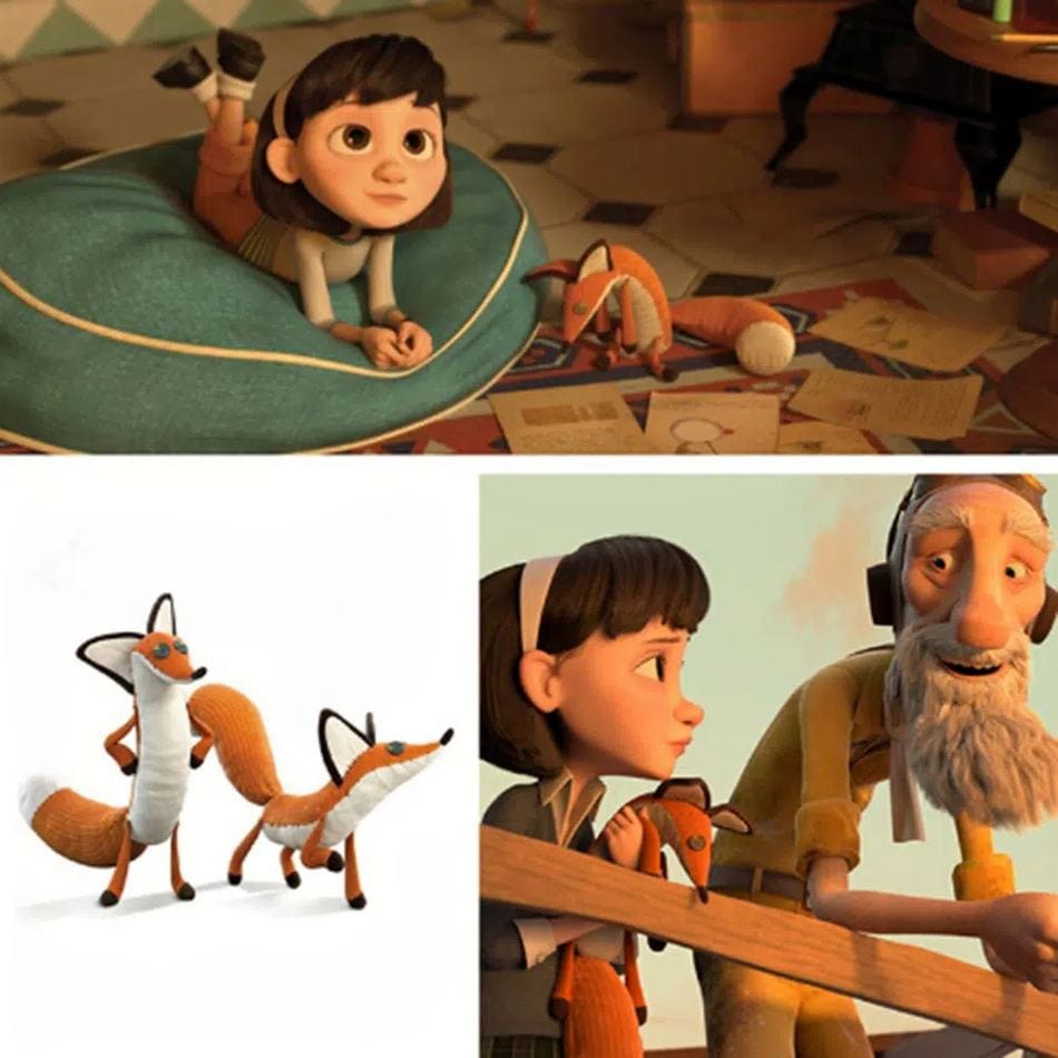 La Peluche Peluche renard Le Petit Prince