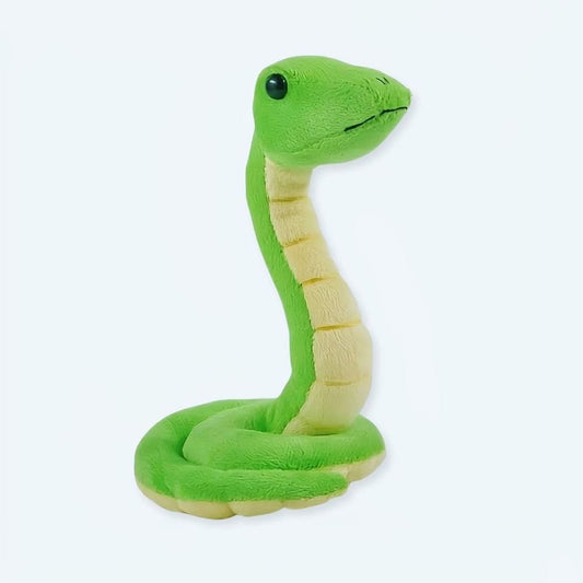 La Peluche Peluche serpent vert